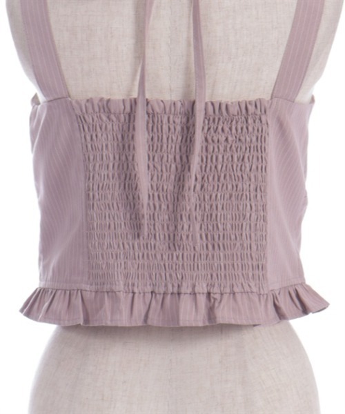 axes femme（アクシーズファム）の「コルセット風デザインビスチェ（ベスト・レディース・ピンク/ネイビー/ブラック・FREE）」の17枚目の写真