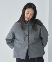 リバーシブル9分丈ブルゾン