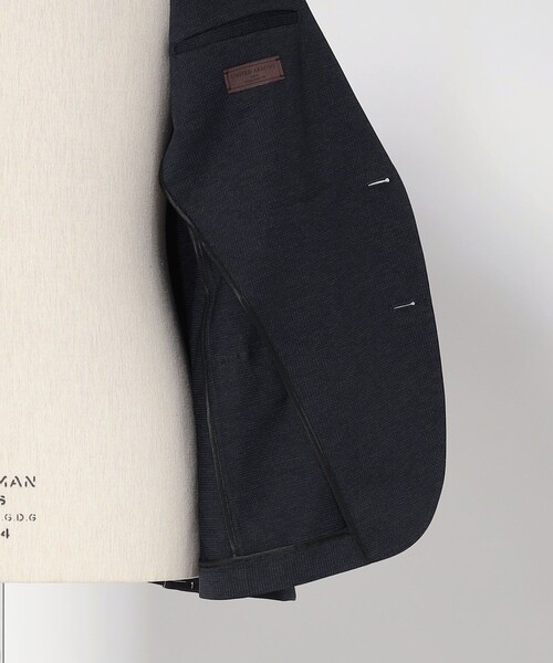 UNITED ARROWS(ユナイテッドアローズ)の「ハウンドトゥース ジャージ シングル 2ボタン テーラードジャケット(テーラードジャケット・メンズ・ダークブラウン/ネイビー・46/48/50/44)」の11枚目の写真