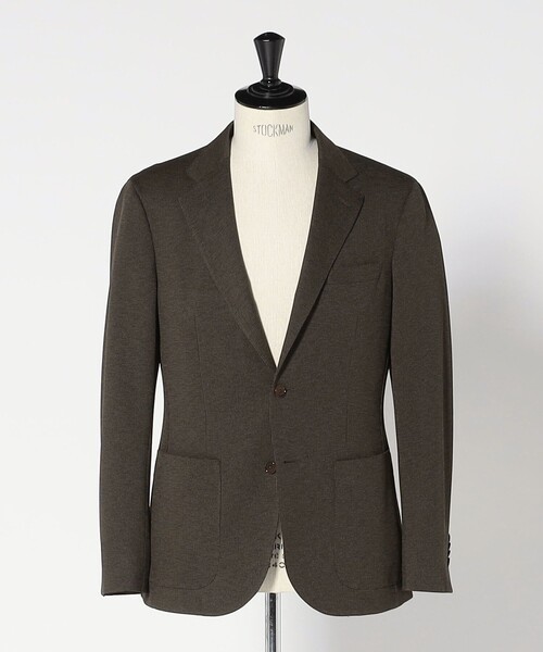 UNITED ARROWS(ユナイテッドアローズ)の「ハウンドトゥース ジャージ シングル 2ボタン テーラードジャケット(テーラードジャケット・メンズ・ダークブラウン/ネイビー・46/48/50/44)」の17枚目の写真