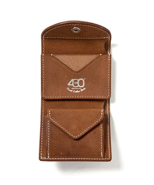 430（フォーサーティ）の「mko12838- RF TXL 3F WALLET 三つ折りウォレット（財布・メンズ・ブラウン/グリーン/ブラック・ONE SIZE）」の9枚目の写真