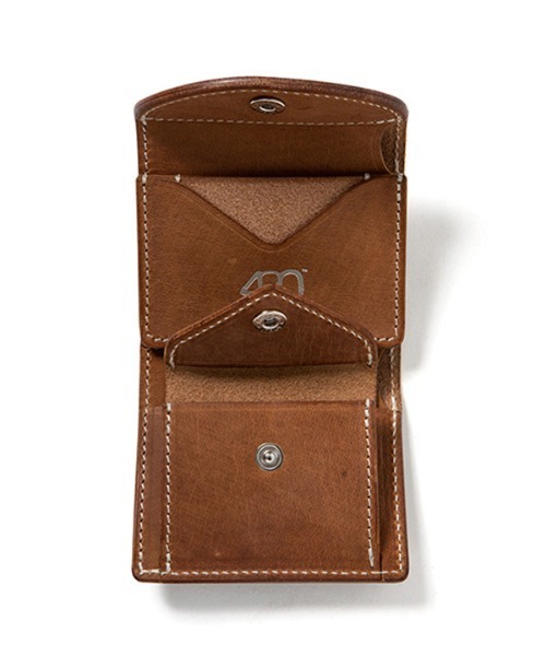 430（フォーサーティ）の「mko12838- RF TXL 3F WALLET 三つ折りウォレット（財布・メンズ・ブラウン/グリーン/ブラック・ONE SIZE）」の10枚目の写真