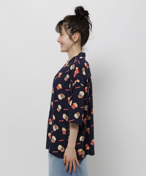 WIGGLE WIGGLE(ウィグルウィグル)の「【wiggle wiggle(ウィグルウィグル)】コラボ アソートパターンシャツ(シャツ/ブラウス・レディース・ブラック/ネイビー/クリーム・MEDIUM/LARGE)」の10枚目の写真