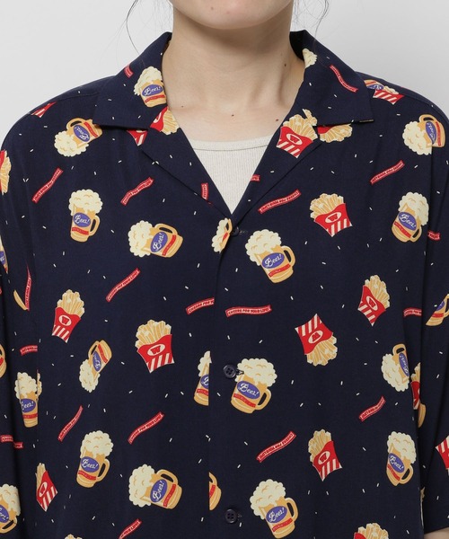 WIGGLE WIGGLE(ウィグルウィグル)の「【wiggle wiggle(ウィグルウィグル)】コラボ アソートパターンシャツ(シャツ/ブラウス・レディース・ブラック/ネイビー/クリーム・MEDIUM/LARGE)」の12枚目の写真