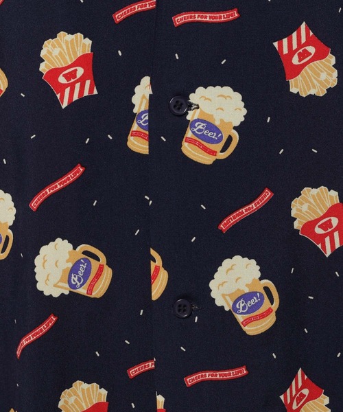 WIGGLE WIGGLE(ウィグルウィグル)の「【wiggle wiggle(ウィグルウィグル)】コラボ アソートパターンシャツ(シャツ/ブラウス・レディース・ブラック/ネイビー/クリーム・MEDIUM/LARGE)」の16枚目の写真