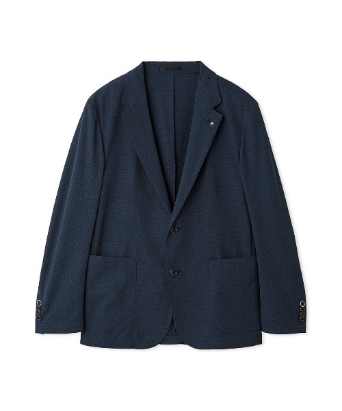 AOURE(アウール)の「F.DOTTI SETUP JACKET(テーラードジャケット・メンズ・ブラック/チャコールグレー/ネイビー/ライトグレー・SMALL/MEDIUM/LARGE/X-LARGE)」の4枚目の写真