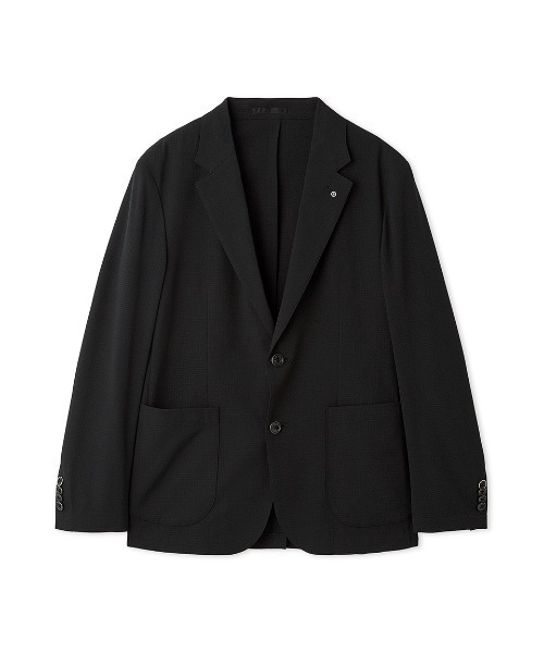 AOURE(アウール)の「F.DOTTI SETUP JACKET(テーラードジャケット・メンズ・ブラック/チャコールグレー/ネイビー/ライトグレー・SMALL/MEDIUM/LARGE/X-LARGE)」の2枚目の写真