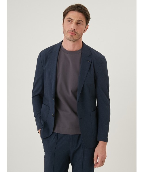 AOURE(アウール)の「F.DOTTI SETUP JACKET(テーラードジャケット・メンズ・ブラック/チャコールグレー/ネイビー/ライトグレー・SMALL/MEDIUM/LARGE/X-LARGE)」の10枚目の写真