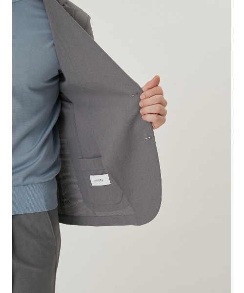 AOURE(アウール)の「F.DOTTI SETUP JACKET(テーラードジャケット・メンズ・ブラック/チャコールグレー/ネイビー/ライトグレー・SMALL/MEDIUM/LARGE/X-LARGE)」の16枚目の写真