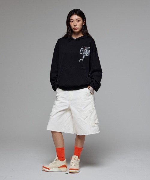 JORDAN BRAND（ジョーダンブランド）の「ジョーダン フライト シカゴ ウィメンズ ビッグ ショートパンツ / Jordan Flight Chicago Women's Big Shorts HJ0091-133 Sail（その他パンツ・レディース・クリーム・L/M/S/XS/XL）」の13枚目の写真