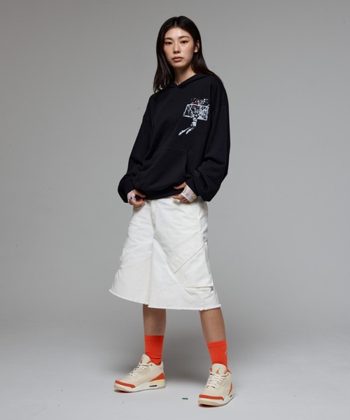 JORDAN BRAND（ジョーダンブランド）の「ジョーダン フライト シカゴ ウィメンズ ビッグ ショートパンツ / Jordan Flight Chicago Women's Big Shorts HJ0091-133 Sail（その他パンツ・レディース・クリーム・L/M/S/XS/XL）」の14枚目の写真