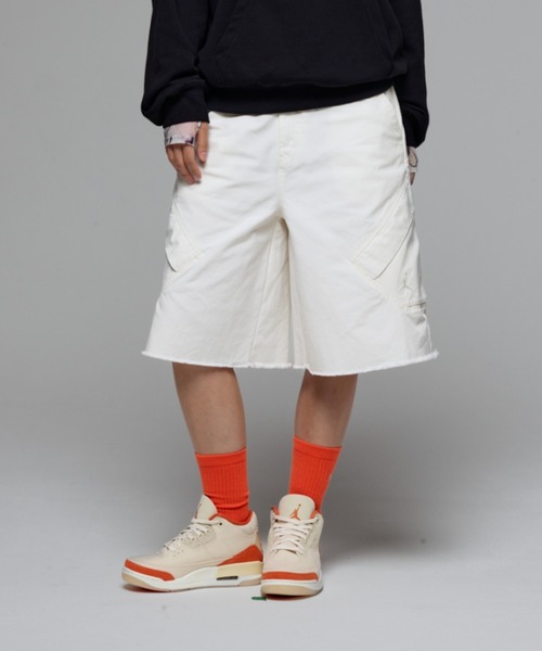 JORDAN BRAND（ジョーダンブランド）の「ジョーダン フライト シカゴ ウィメンズ ビッグ ショートパンツ / Jordan Flight Chicago Women's Big Shorts HJ0091-133 Sail（その他パンツ・レディース・クリーム・L/M/S/XS/XL）」の11枚目の写真
