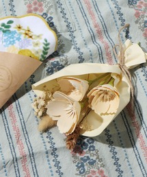 studio CLIP（スタディオクリップ）の「ウッドフラワーミニブーケ（インテリア雑貨）」