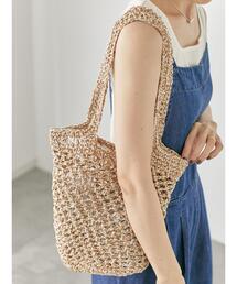 Lugnoncure | メッシュニットバッグ《2025summer catalog item》(ハンドバッグ)