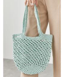 Lugnoncure | メッシュニットバッグ《2025summer catalog item》(ハンドバッグ)