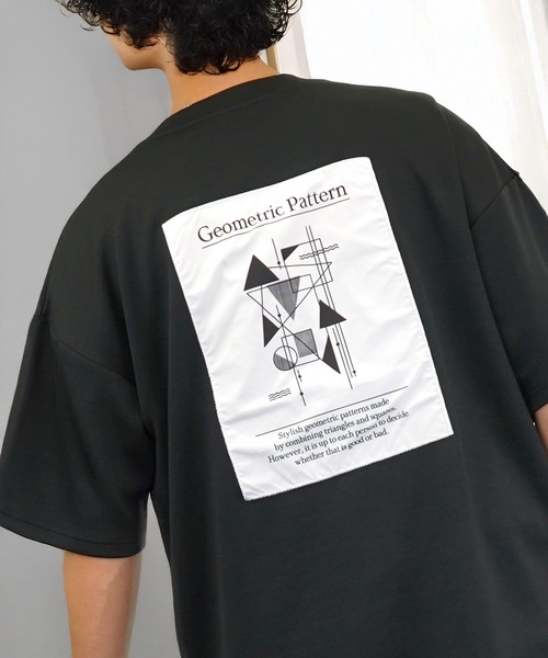 セール】肌触り ストレッチ Tシャツ半袖 ストリート 接触冷感 ロゴ T