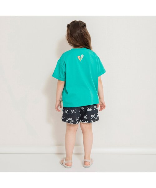 BREEZE（ブリーズ）の「【ジュニア対応】フリルショートパンツ（その他パンツ・キッズ・ブルー/ブラック/アイボリー/グリーン/インディゴブルー/キナリ・80/90/100/110/120/130/140）」の19枚目の写真