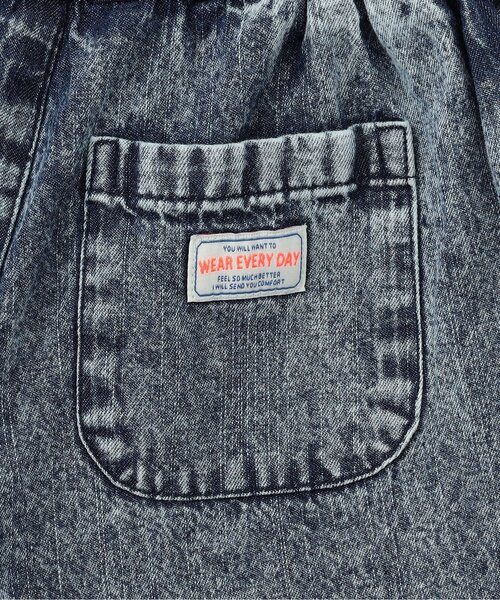 BREEZE（ブリーズ）の「【ジュニア対応】フリルショートパンツ（その他パンツ・キッズ・ブルー/ブラック/アイボリー/グリーン/インディゴブルー/キナリ・80/90/100/110/120/130/140）」の10枚目の写真