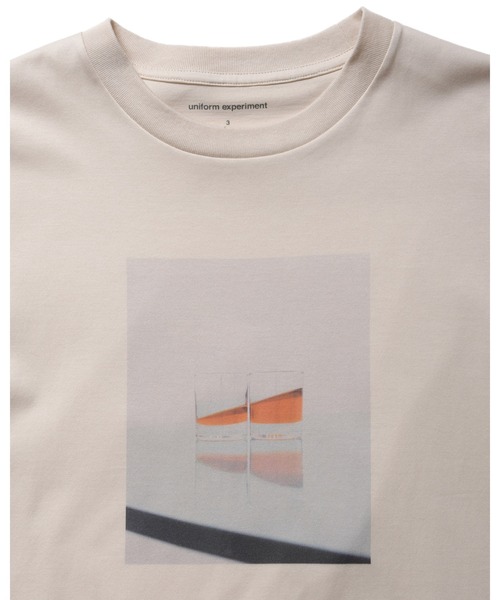 よこUNIFORM EXPERIMENTユニフォームエクスペリメント TAKURO TAMAYAMA: 18°TEE（Tシャツ/カットソー）｜uniform