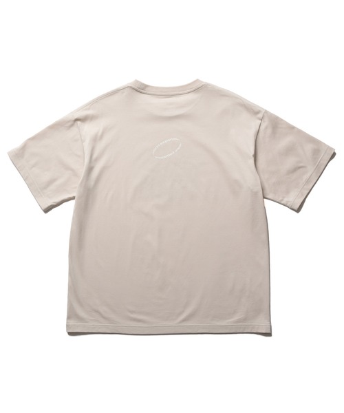 uniform experiment（ユニフォームエクスペリメント）の「TAKURO TAMAYAMA: 18°TEE（Tシャツ/カットソー・メンズ・ベージュ/ホワイト・3/1/2/4）」の9枚目の写真