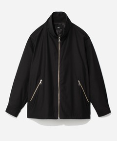 350 新品 23区 テンセルレーヨンサテン MA-1 ブルゾン 黒 38 セール】テンセルレーヨンサテン MA-1 ブルゾン（ブルゾン）｜23
