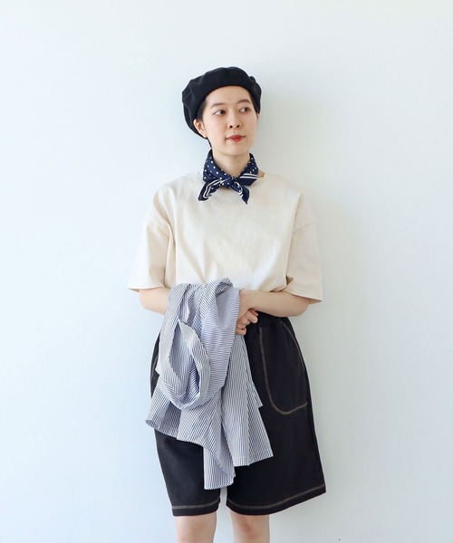 PAR ICI（パーリッシィ）の「ペイズリー/ヨットドット コットンバンダナ（バンダナ/スカーフ・レディース・ブラック系その他/ブラック系その他2/ブルー系その他2/ブルー系その他・FREE）」の7枚目の写真