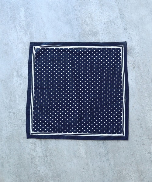 PAR ICI（パーリッシィ）の「ペイズリー/ヨットドット コットンバンダナ（バンダナ/スカーフ・レディース・ブラック系その他/ブラック系その他2/ブルー系その他2/ブルー系その他・FREE）」の18枚目の写真