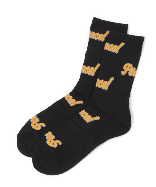 BAYFLOW(ベイフロー)の「ランダムロゴソックス(ソックス/靴下・メンズ・ホワイト/ブラック・FREE)」の10枚目の写真