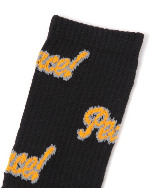 BAYFLOW(ベイフロー)の「ランダムロゴソックス(ソックス/靴下・メンズ・ホワイト/ブラック・FREE)」の9枚目の写真