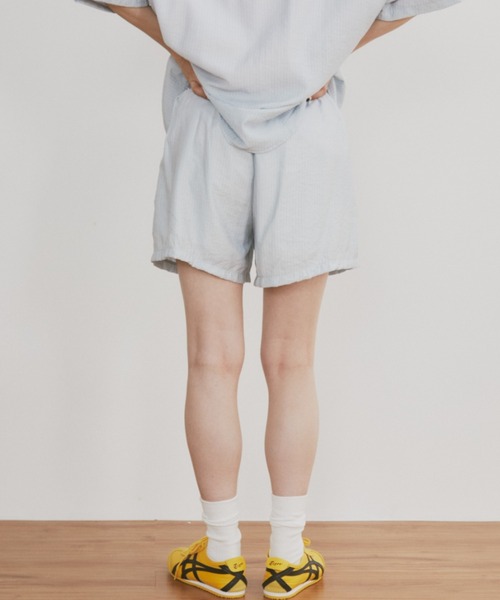 MERLOT（メルロー）の「ストライプシャツセットアップ（シャツ/ブラウス・レディース・ブルー・FREE）」の14枚目の写真