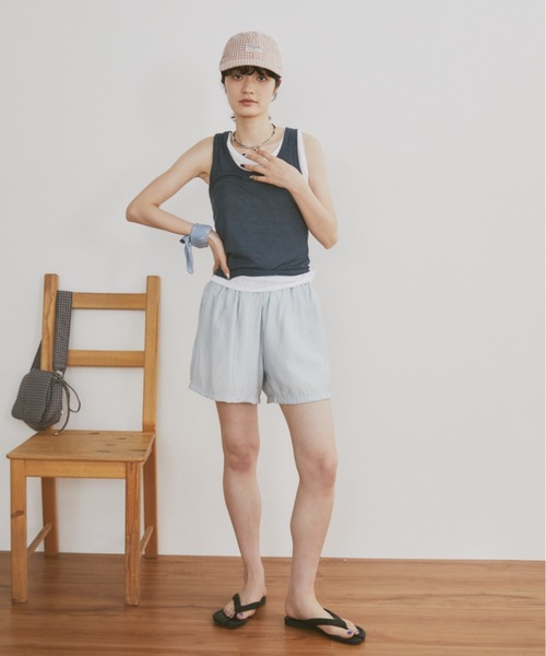 MERLOT（メルロー）の「ストライプシャツセットアップ（シャツ/ブラウス・レディース・ブルー・FREE）」の22枚目の写真