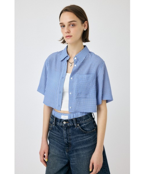 MOUSSY(マウジー)の「【セットアップ対応】RELAX シャツ(シャツ/ブラウス・レディース・ブルー/ベージュ・FREE)」の15枚目の写真