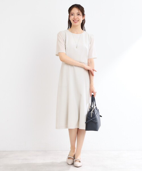 【激安】半額以下- 50%OFFの安い通販 セール】【吸水速乾／洗える／夏のオケージョンに／セットアップ ワンピース