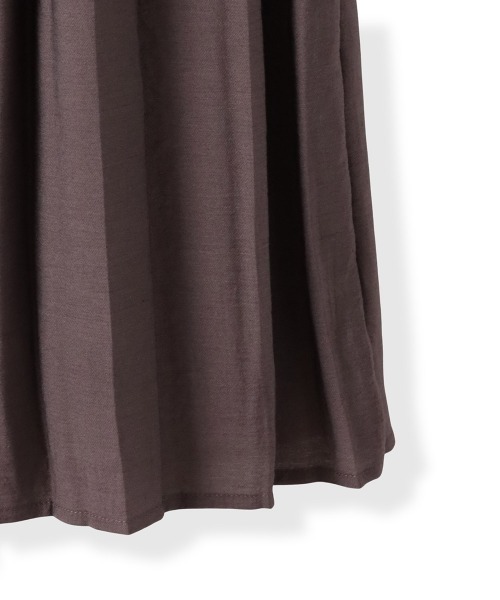 セール】ラフィーネクロスランダム消しプリーツスカート≪手洗い可能