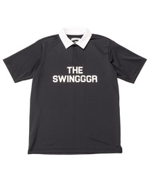 SWINGGGR（スウィンガー）の「SWINGGGR/スウィンガー/TWO TONE POLO-B（ポロシャツ）」