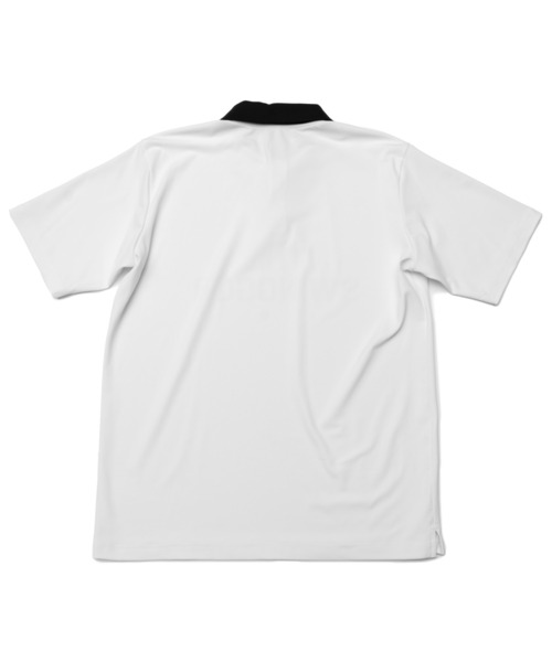 SWINGGGR(スウィンガー)の「SWINGGGR/スウィンガー/TWO TONE POLO-B(ポロシャツ・メンズ・ライトブルー/ブラック/ホワイト・2/3/4)」の6枚目の写真