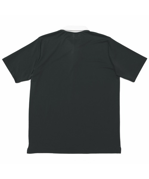 SWINGGGR(スウィンガー)の「SWINGGGR/スウィンガー/TWO TONE POLO-B(ポロシャツ・メンズ・ライトブルー/ブラック/ホワイト・2/3/4)」の12枚目の写真