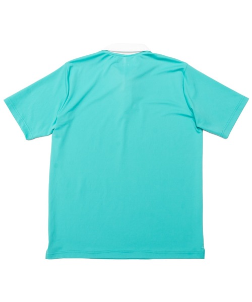 SWINGGGR(スウィンガー)の「SWINGGGR/スウィンガー/TWO TONE POLO-B(ポロシャツ・メンズ・ライトブルー/ブラック/ホワイト・2/3/4)」の18枚目の写真