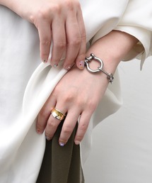 ニッケルフリー ダブルレイヤーメタルリング