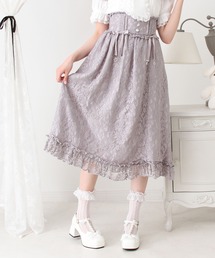 シクラスのレーススカートパープル34 シクラスのレーススカートパープル34 シクラスのレーススカート