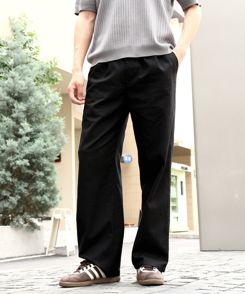 Cloudstyle(クラウドスタイル)の「【Cloudstyle】コットン リネン イージーパンツ(スラックス・メンズ・グレー/ブラック/ベージュ/ホワイト・SMALL/LARGE/MEDIUM)」の3枚目の写真