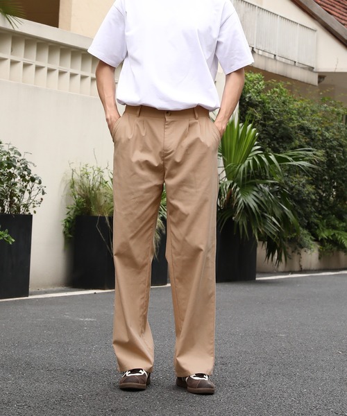 Cloudstyle(クラウドスタイル)の「【Cloudstyle】コットン リネン イージーパンツ(スラックス・メンズ・グレー/ブラック/ベージュ/ホワイト・SMALL/LARGE/MEDIUM)」の5枚目の写真