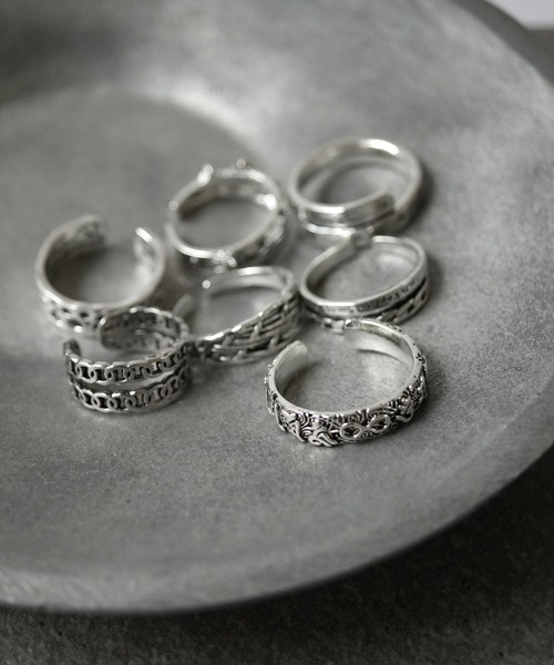 Port（ポート）の「【 Port / ポート 】 7点セット メンズ デザイン リング（リング・メンズ・シルバー/シルバー系その他・FREE）」の3枚目の写真