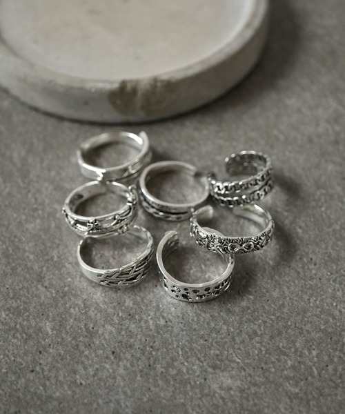Port（ポート）の「【 Port / ポート 】 7点セット メンズ デザイン リング（リング・メンズ・シルバー/シルバー系その他・FREE）」の9枚目の写真