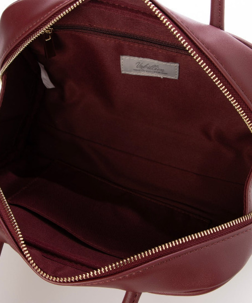 cache cache(カシュ カシュ)の「カシュカシュ cachecache / チャーム付横長ボストン(ボストンバッグ・レディース・キャメル/ベージュ系その他/ワインレッド/レオパード/シルバー/ブラック/イエロー/サックスブルー/アイボリー・FREE)」の11枚目の写真