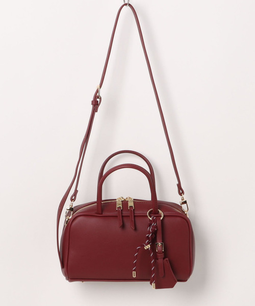 cache cache(カシュ カシュ)の「カシュカシュ cachecache / チャーム付横長ボストン(ボストンバッグ・レディース・キャメル/ベージュ系その他/ワインレッド/レオパード/シルバー/ブラック/イエロー/サックスブルー/アイボリー・FREE)」の15枚目の写真