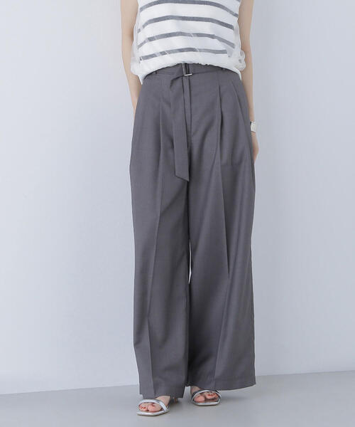 N.Natural beauty basic* ガウチョパンツ NATURAL BEAUTY BASIC（ナチュラルビューティーベーシック）の