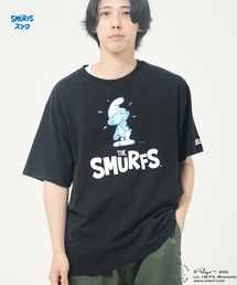 CORISCO(�R���X�R)�́yThe Smurfs/�X�}�[�t�z���A�N�V����TEE(M1)(T�V���c/�J�b�g�\�[)