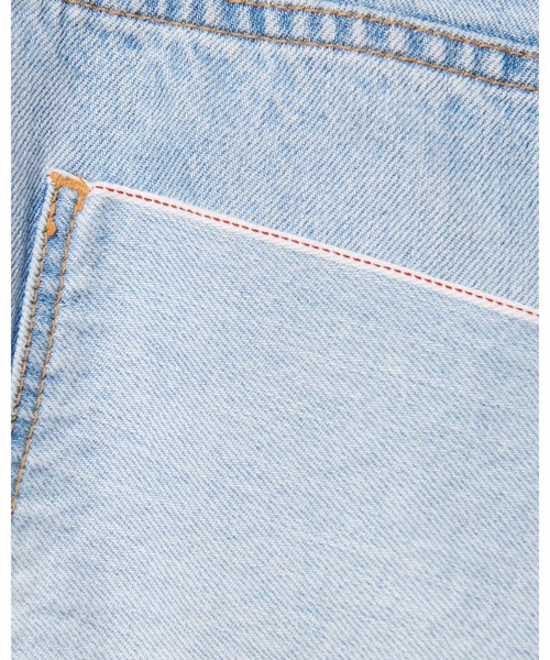 uniform experiment(ユニフォームエクスペリメント)の「WASHED DENIM BOLD-FIT JEANS(デニムパンツ・メンズ・ブラック/ライトインディゴブルー・1/2/3/4/5)」の5枚目の写真