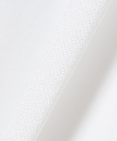 BEAMS（ビームス）の「シルケット 8分袖 クルーネック Tシャツ（Tシャツ/カットソー・メンズ・ブラック/ホワイト/ミント・S/M/L/XL）」の7枚目の写真